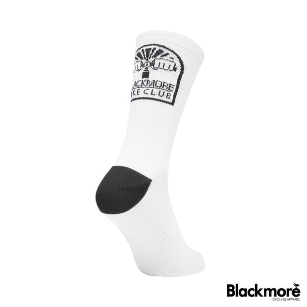 Ride Hard socks (white)
